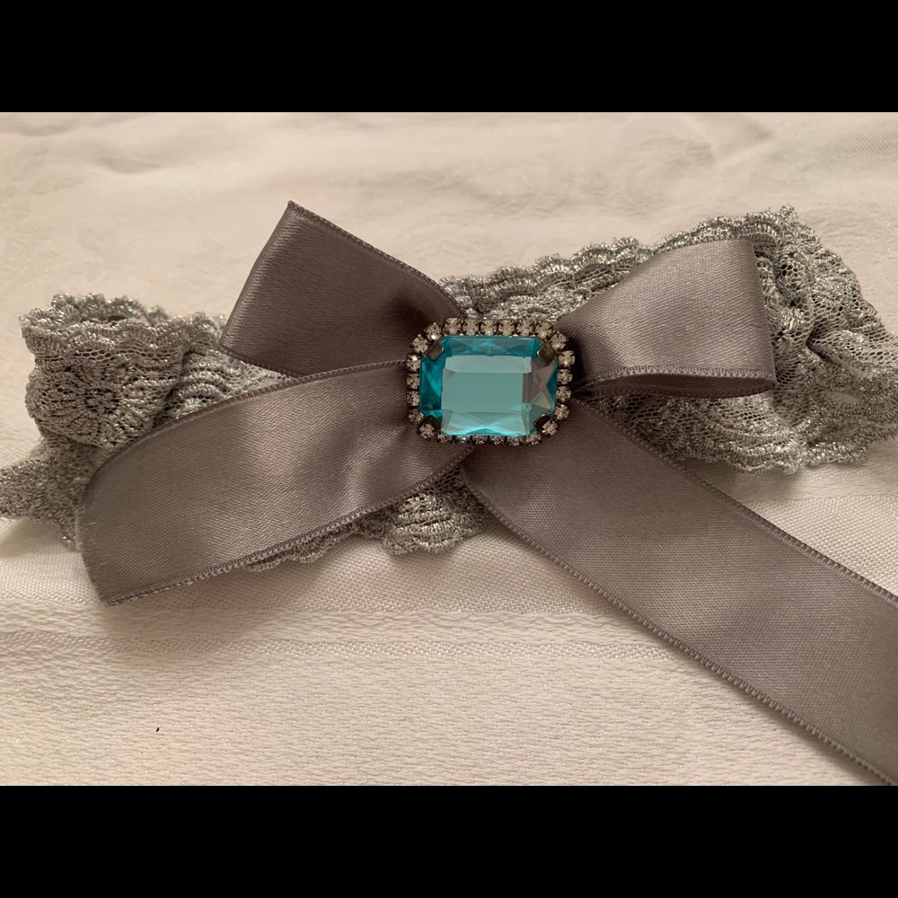 Jeweled Wedding Garter